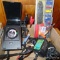 Raintight Outdoor timer; Battery Tender; wire stripper & wire nuts; more.
