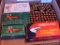 Around 125 rounds .25 ACP cartridges, plus most of a box .380 Auto FMJ cartridges.