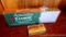 Very nice Remington Kleanbore .30-30 Winchester Express box with seven original cartridges; Western