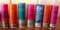 Assortment of display shot shells including Neroxin Titan II, Brenneke, Sinoxid 70 mm slug,