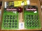 50 pieces Remington .54 caliber black powder round balls, plus a powder measure, ball starter, and