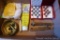 Black powder muzzle loading supplies and equipment including .54 bullets, .44 bullets with .54