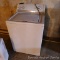 Amana washing machine. Comes with hoses and drain tube. Has 5 settings. Untested.