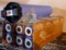 Water filter assembly. Includes 6 Pentek EP-20 filters Comes with mounting bracket. Appears new.