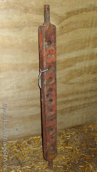 Category 2 draw bar is 26" between ends.
