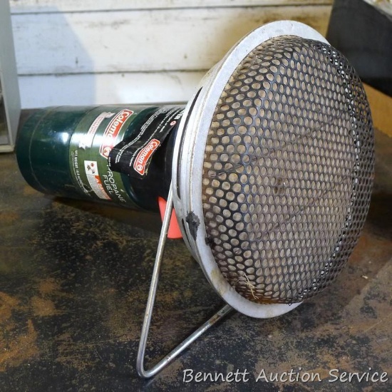 Coleman propane catalytic heater model 5033. Will ship heater without propane canister.