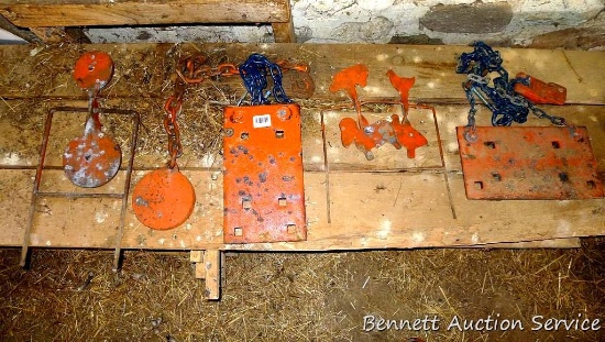 Five heavy duty swinging and spinning targets. Grab your favorite gun and sharpen up on your