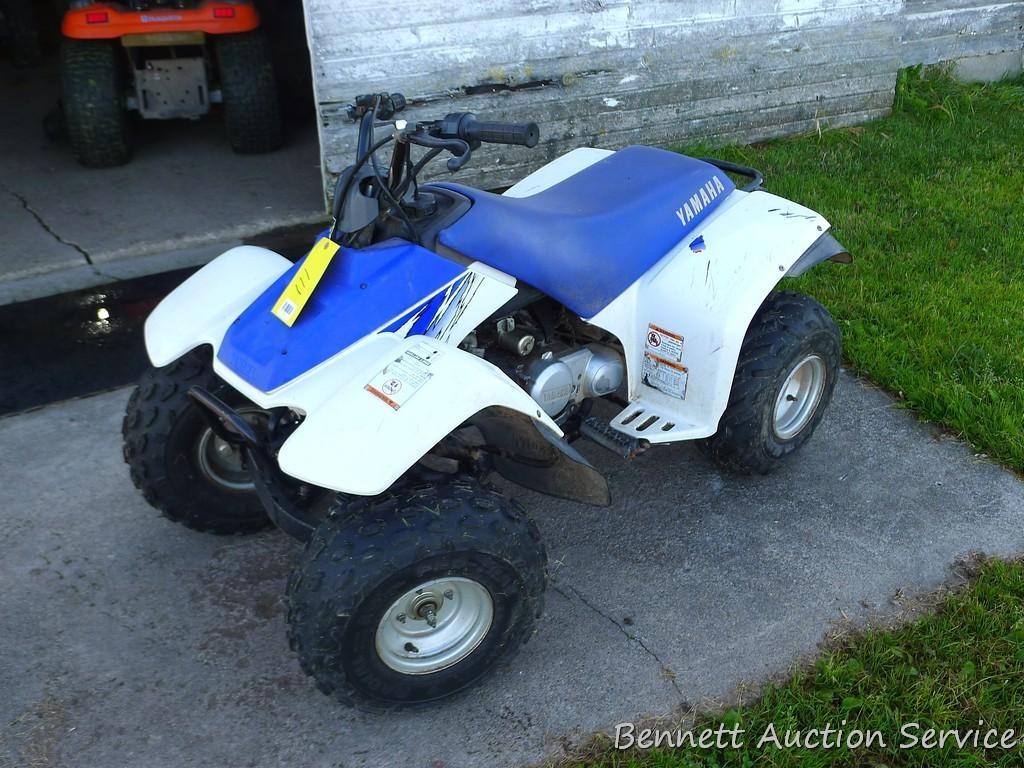2001 Yamaha Moto-4 youth four wheeler with 90cc engine. | Estate & Personal  Property Personal Property | Online Auctions | Proxibid