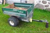 The Northern Transporter 'Ranch & Sport' heavy duty trailer has metal frame, wooden upper base and