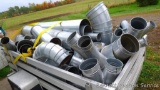 All steel commercial industrial dust collector system components including 5' sections up to 14