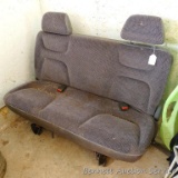 Folding minivan seat can be used around a campfire or in a permanent hunting blind. 45