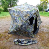 Skyline Cover hunting blind is about 80