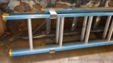 Werner 25' fiberglass extension ladder.