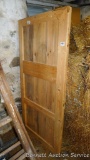 Wooden door panel is 30
