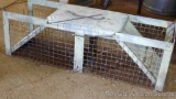 Large animal live trap is 11