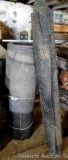 Rubber mat, roll is approx. 5' x 7