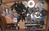 Category 1-2 top link bushings; lots of large washers; bolts.