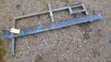 Haul your dirt bike or motorcycle with this handy frame that mounts in your hitch receiver. Platform