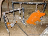 Two heavy duty boar and grouse shooting targets with stakes. Pig is about 24