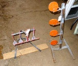 Swinging and flipping shooting targets look like fun. Taller is 31