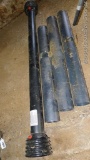 Plastic tractor driveline guard is 6