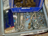 Nice collection of snap hooks, eye hooks, gate hooks, pulleys, quick links, turnbuckles and more.