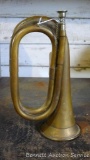 Really cool antique bugle measures approx. 6