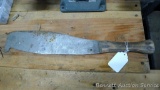 Collins machete or brush knife is 21