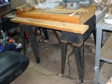 Sturdy workbench has is about 53