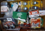 NIP Master Lock padlocks, tie-down hardware, flat, fender and SAE washers, awning pulleys, wire