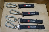 Velcro hanging straps; longest is 10