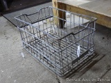 Heavy steel storage crate is 12-1/2