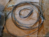 Nice 52' security cable, plus a shorter cable.