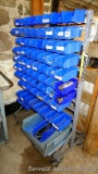 No shipping. Palmgren Steel framed rolling storage rack is 59