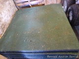 Four heavy carpeted mats are about 57