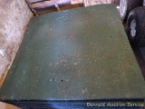 Two heavy carpeted mats are about 57