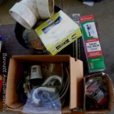Universal toilet fill valve, Do It Best steel faucet lines, Harvey's toilet bowl gasket, 