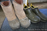 LaCrosse and Ranger boots are both Men's size 11. Ranger boots have DuPont certified Thermolite