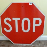 One-sided stop sign is 30