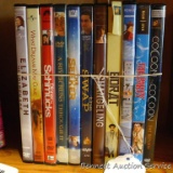 11 DVDs including The Party, The Swap, The Seeker, What Dreams May Come, Borat, more.