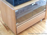 Entertainment cabinet is 31