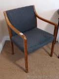 Sturdy side chair is in good condition.