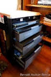 Stanley FatMax metal rolling cart with 4 drawers is 19