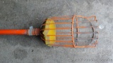 Metal handled fruit picker extends up to 125