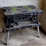 Keter folding work table has two 20