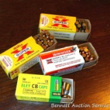Full box Western SuperX .22 LR cartridges. Full box Western SuperX .22 LR shot cartridges. Most of a