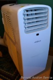 Soleus Air 12,000 btu portable room air condition with window exhaust tube. Seems to work fine.