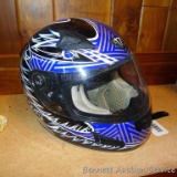 Vega Attitude size Medium motorcycle helmet. Liner, shell and shield are in good condition with