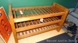 Hardwood shoe rack is 32