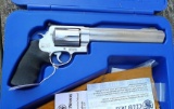 Smith & Wesson Model 500 stainless steel revolver chambered in .500 S&W Magnum. Comes with original
